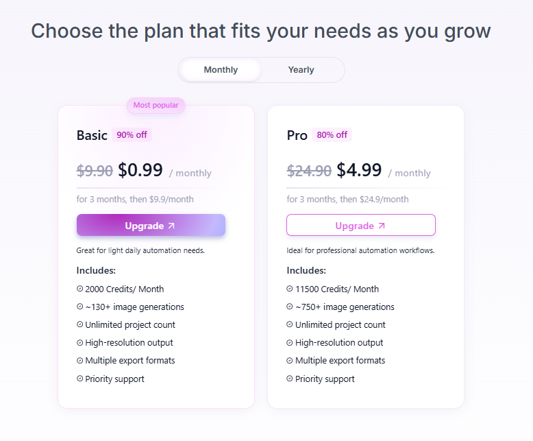$0.99for3months